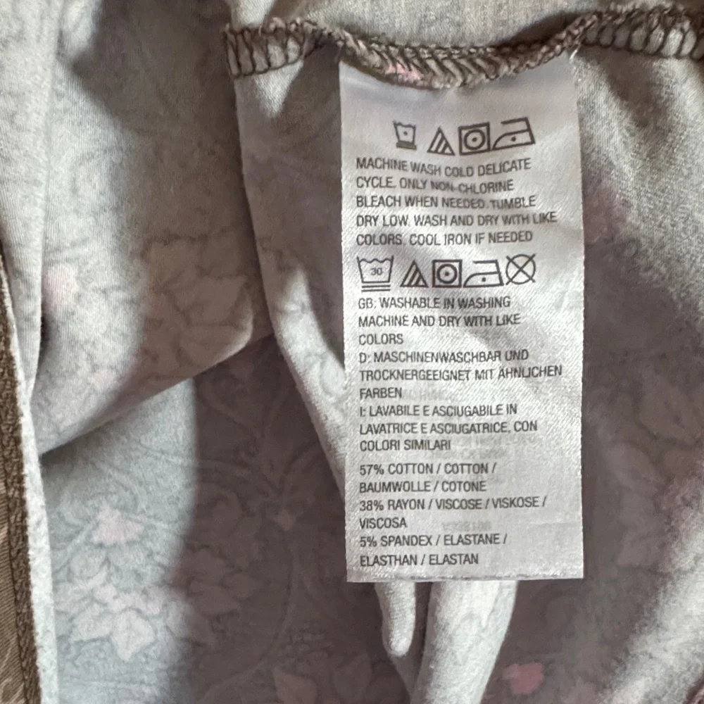 Denim & co Brown and Pink Top - Picture 6 of 6